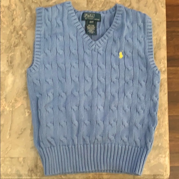 ralph lauren boys sweater vest